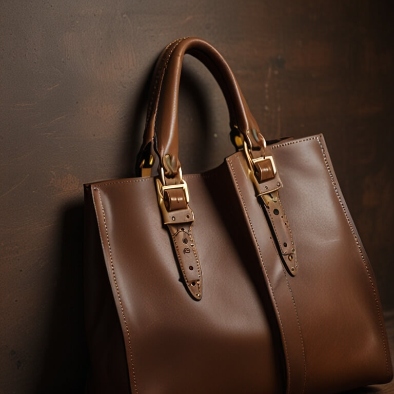 Leather Tote Bag